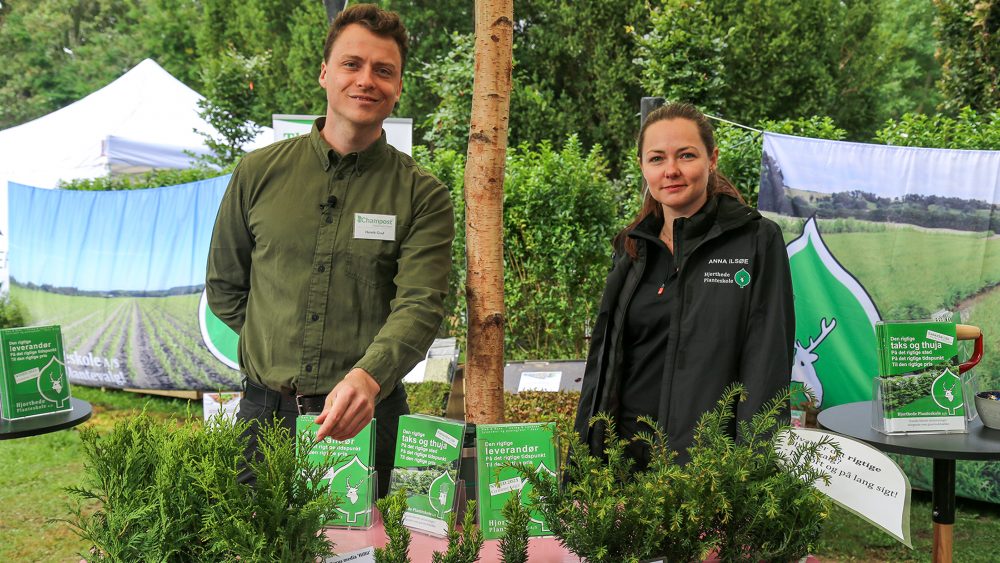 Henrik fra Champost og Anna fra Hjorthede Planteskole