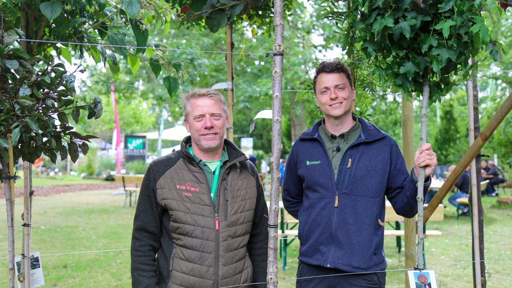 Henrik fra Champost og Hans fra Thymes Planteskole