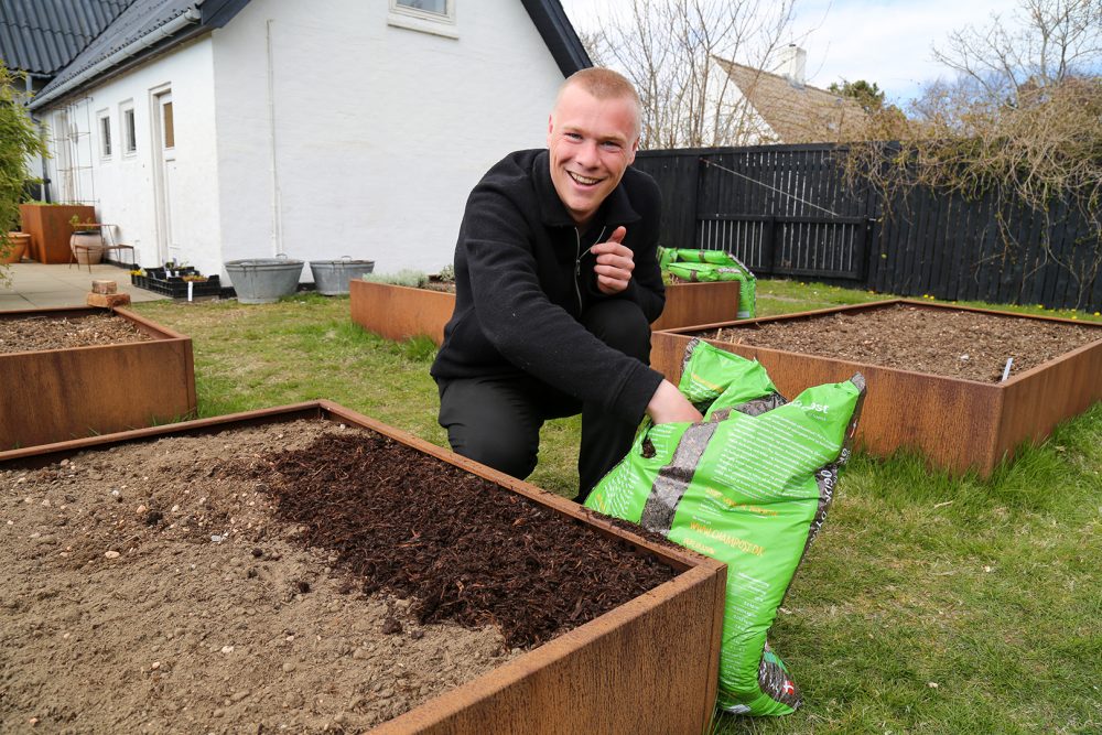 Frede højbedsmuld jordforbedring forår