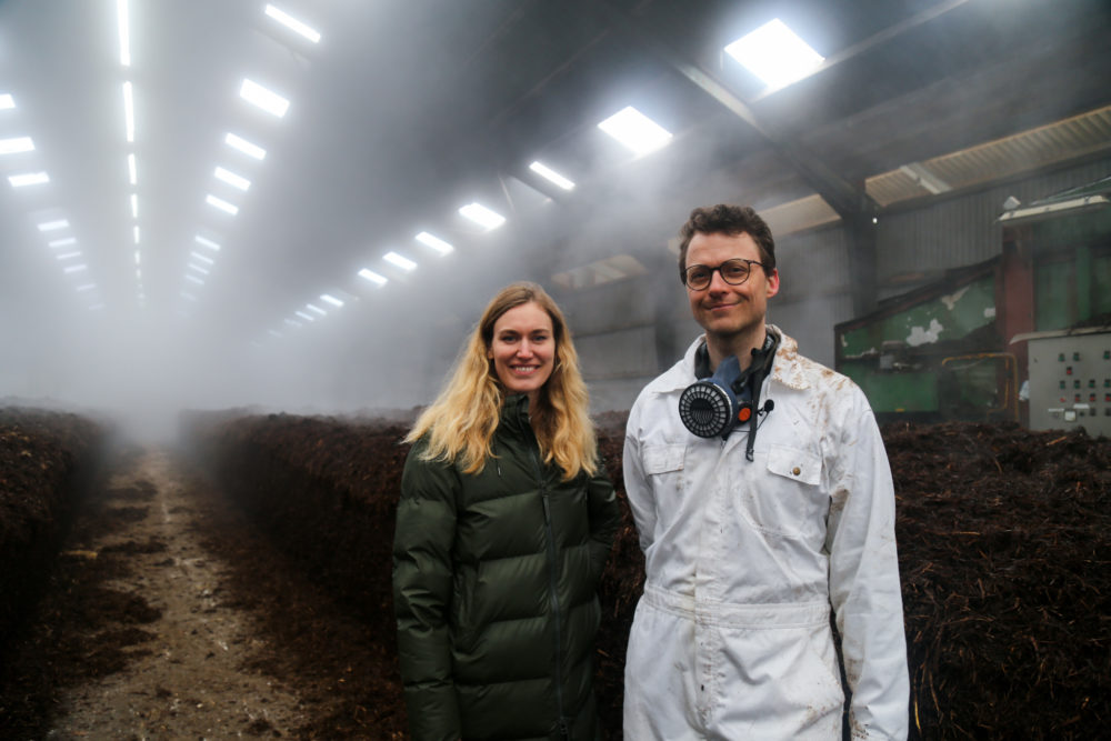 Maren fra Thy-Mors Energi og Henrik fra Champost