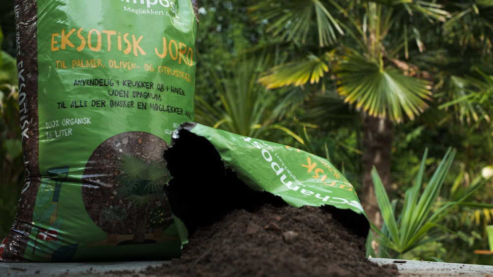 Eksotisk Jord uden spagnum