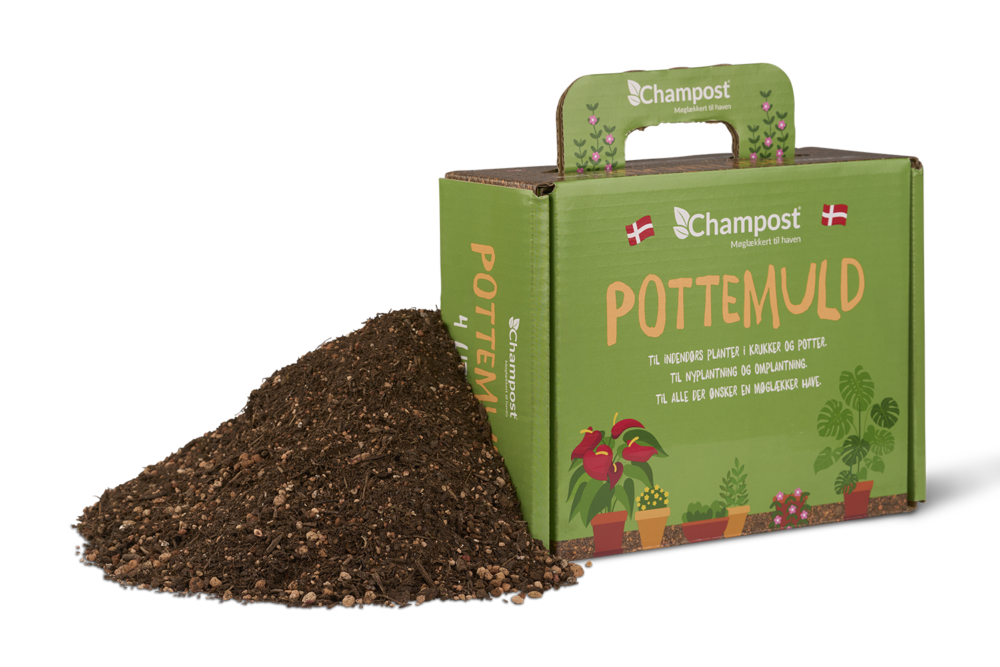 Vækst-ler til krukker - Champost.dk